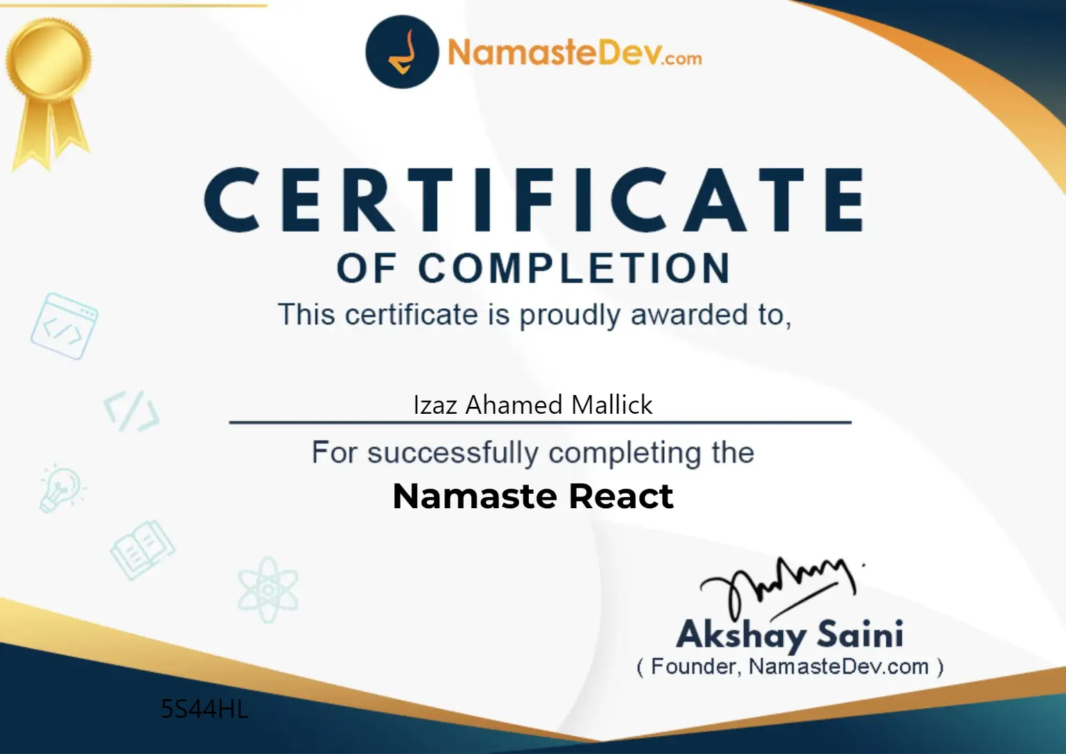 Namaste React